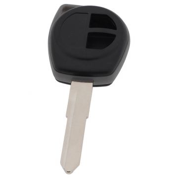 Opel 2-button key housing - key blade point notch right