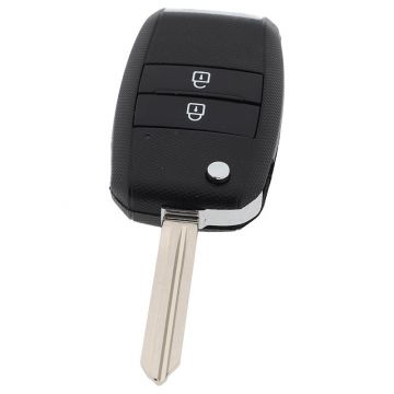 Kia 2-button folding key - key blade point - suitable for Kia Picanto