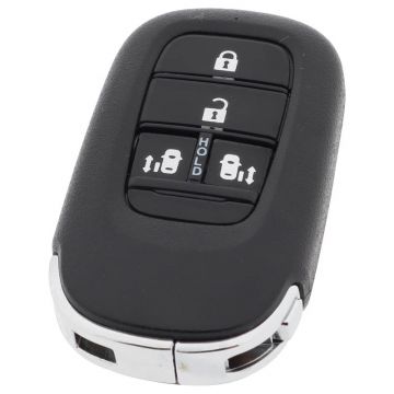 Honda 4-button Smart Key Housing - suitable for Honda CRV, Honda Civic, Honda Accord (model 3), among others.