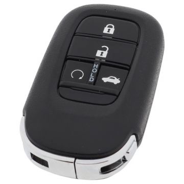 Honda 4-button Smart Key Housing - suitable for Honda CRV, Honda Civic, Honda Accord (model 1), among others.