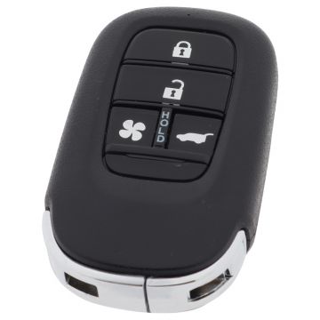 Honda 4-button Smart Key Housing - suitable for Honda CRV, Honda Civic, Honda Accord (model 2), among others.