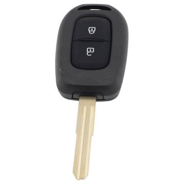 Dacia 2-button key housing with electronics - PCF7961M - K11