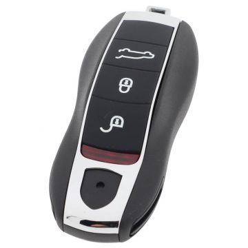 Porsche 3-button smart key with electronics 433MHZ - PCF7945 PC1800 transponder - HU66 - Non-Keyless