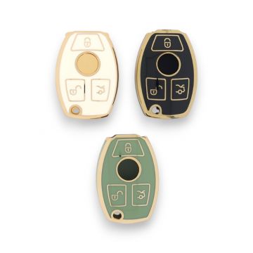 Mercedes 3-button Smart Key TPU key case