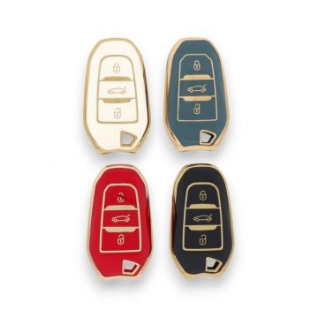 Citroën 3-button smart key TPU key cover