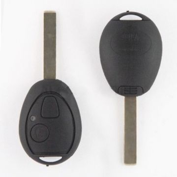 MG 2-button key housing - key blade straight