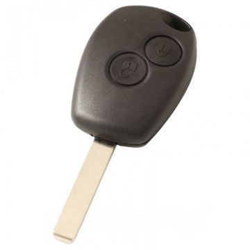 Dacia 2-button key housing - key blade straight