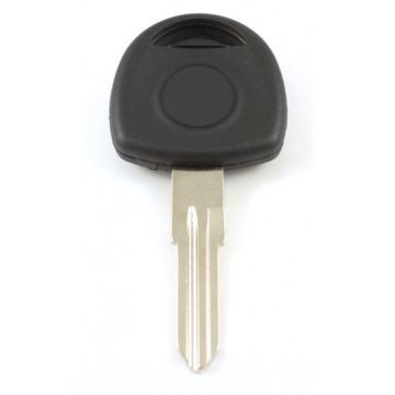 Opel ignition key - key blade point with notch left