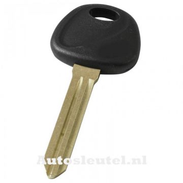 Hyundai ignition key without space for transponder - key blade point with notch left