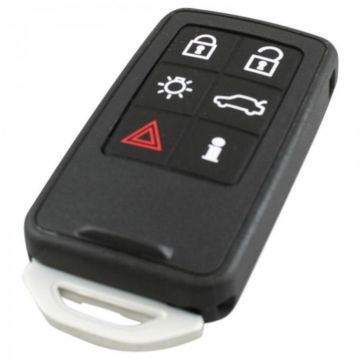 Volvo 6-button smart key - key blade straight 434MHZ - PCF7945 transponder