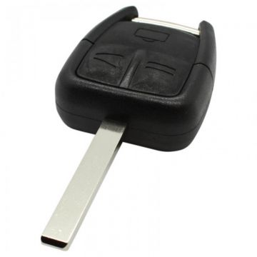 Opel 3-button key housing - key blade straight (model 2)