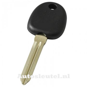 Hyundai ignition key - key blade point with notch right (model 3)