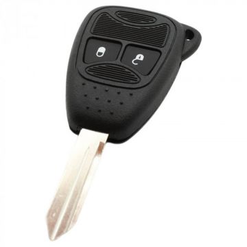 Chrysler 2-button key housing - key blade tip (model 2)