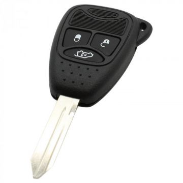 Chrysler 3-button key housing - key blade tip (model 4)