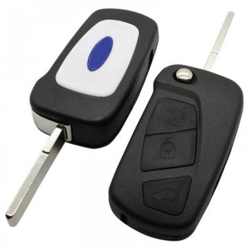 Ford 3-button folding key - key blade straight