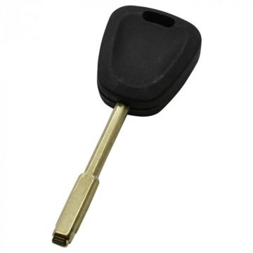 Jaguar ignition key with space for transponder - key blade round