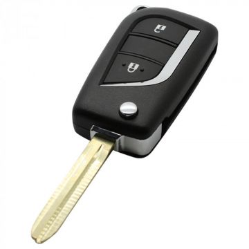 Toyota 2-button folding key - key blade tip