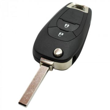 Chevrolet 2-button folding key - key blade straight