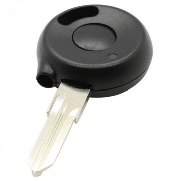 Renault 1-button key housing with recess infrared light - key blade tip