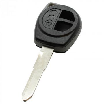 Suzuki 2-button key housing - key blade point notch right (model 2) suitable for Suzuki Alto among others