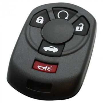 Cadillac 4-button remote control with panic button (battery in housing)