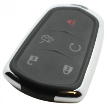 Cadillac 4-button smart key housing with panic button