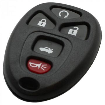 Cadillac 4-button remote control with panic button