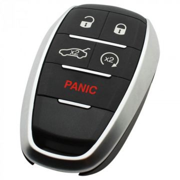 Alfa 4-button Smart Key Housing with panic button