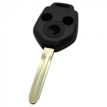 Subaru 3-button key housing - key blade tip