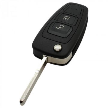 Ford 2-button folding key - key blade straight