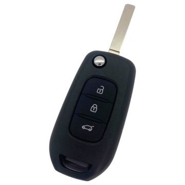 Renault 3-button folding key - key blade straight (model 2)