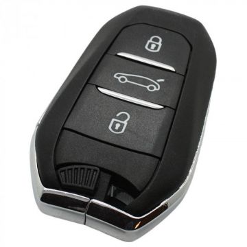 Peugeot 3-button Smart Key Housing - trunk push button