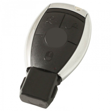 Mercedes 3-button smart key housing with electronics 433MHZ