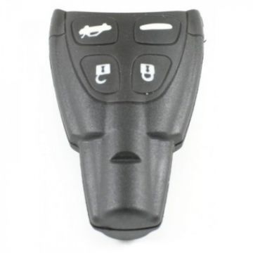 Saab 4-button smart key with electronics 433MHZ - PCF7946AT transponder