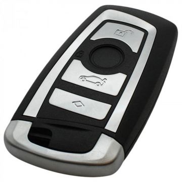 BMW 4-button smart key housing with electronics 433MHZ - PCF7953 transponder