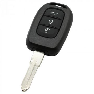 Renault 3-button key housing - key blade point with electronics 434MHZ - PCF7961 transponder