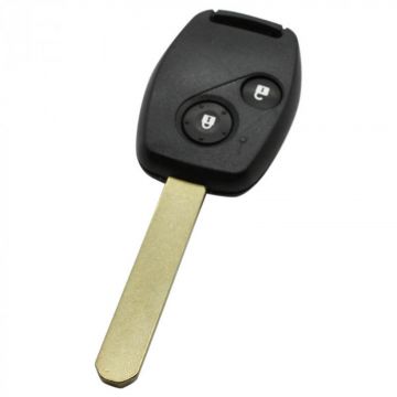 Honda 2-button key housing - key blade straight with electronics 433MHZ - ID48 transponder (model 2)