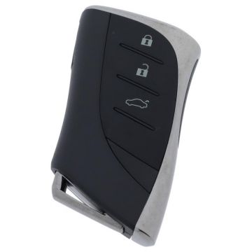 Lexus 3-button smart key - key blade straight with notch center (model 3)