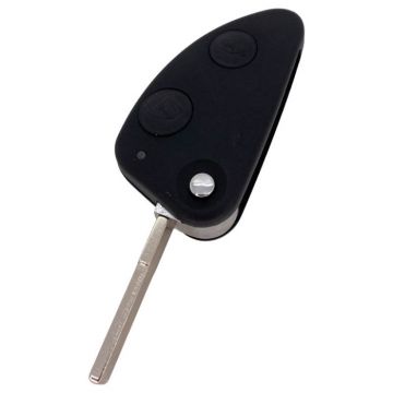 Alfa Romeo -2-button folding key with electronics - ID48 - SIP22 - 71717882 71736346 71736347