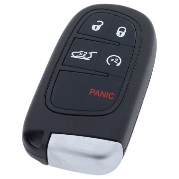 Chrysler 4-button Smart Key with panic button with electronics - PCF7945M - Hitag AES - GQ4 54T