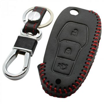 Ford 3-button flip key key cover - black