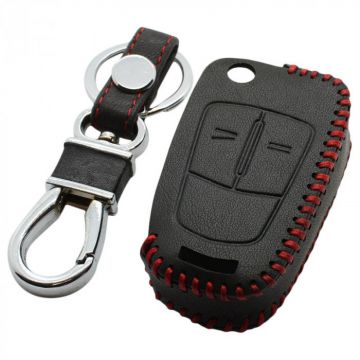 Opel 2-button folding key cover - black