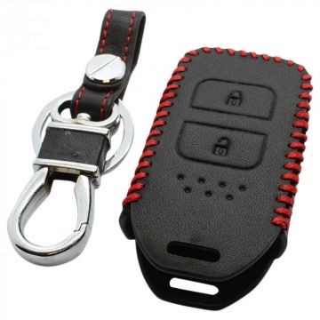 Honda 2-button remote control key cover - black