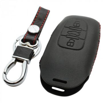 Audi 3-button smart key cover - black