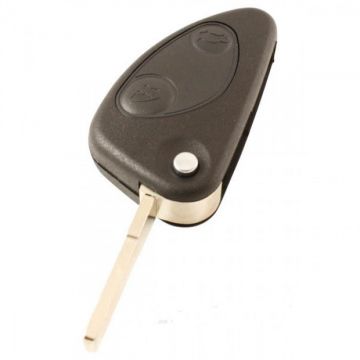 Alfa Romeo 2-button folding key - key blade straight (model 2)