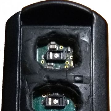 Microswitch repair car key