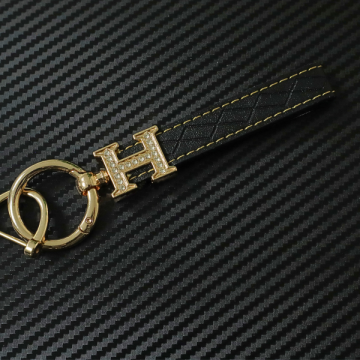 Designer key ring - Black